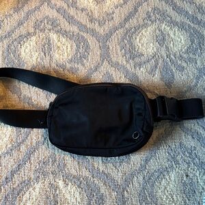 Lululemon Athletica Black Belt Bag